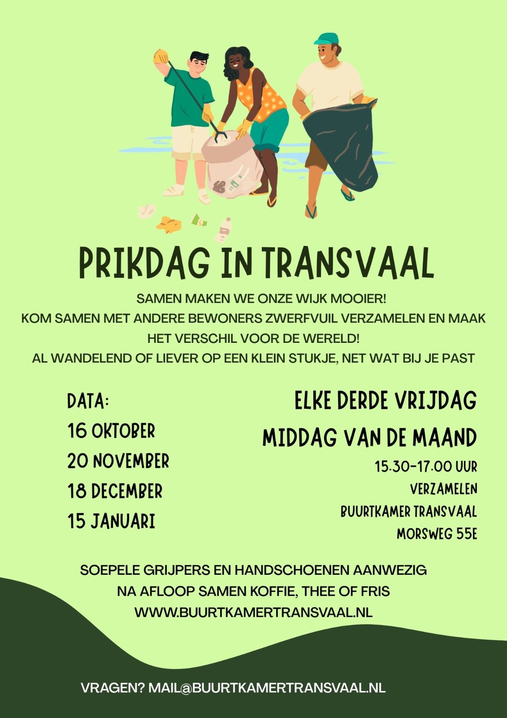 Prikdag in Transvaal - Buurtkamer Transvaal Leiden